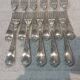 11 fourchettes à dessert métal argenté orfèvre Ercuis LXV 29 18.9cm