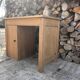 Bureau ancien en bois rénové
