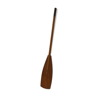 Old wooden oar