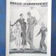 Paper advertisement Belle jardinière fashion from a magazine year 1934