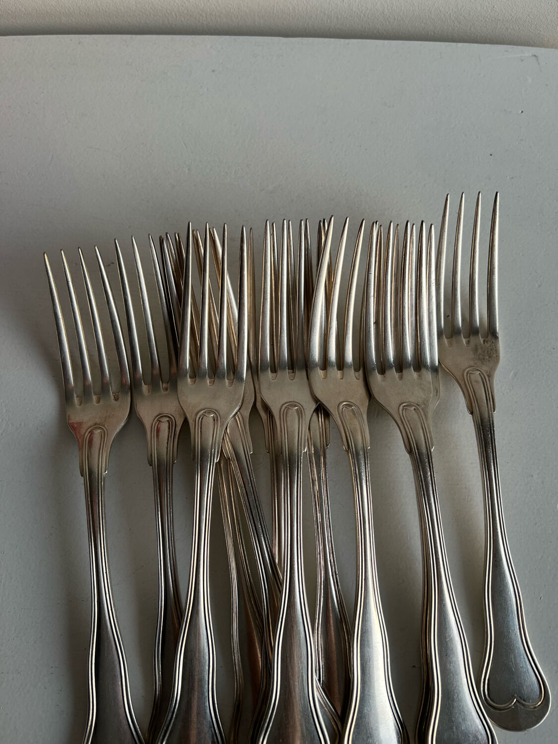12 Christofle forks