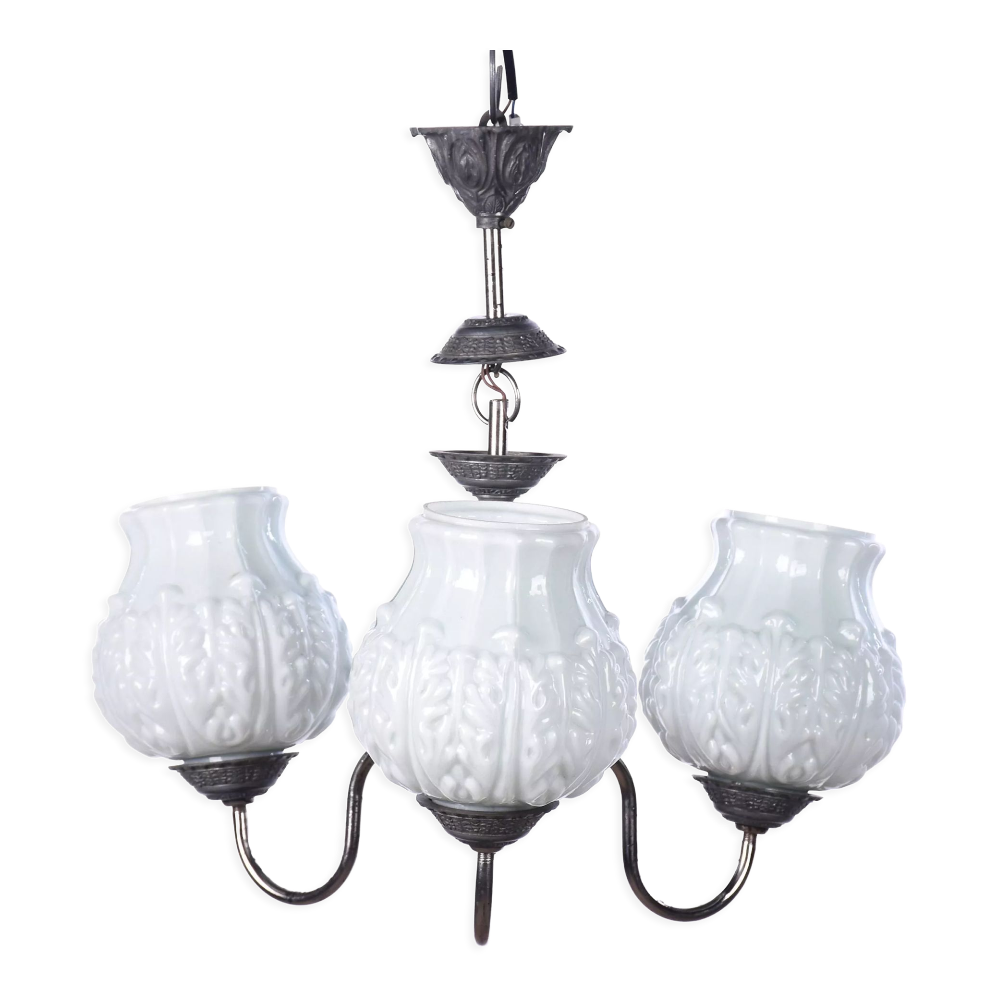 Vintage chandelier 3 lights