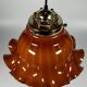 60s 70s Peill & Putzler Germany Ceiling Light Glass Space Age Design