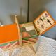 Vintage worker, sewing box with compass feet, 70s Scandinavian style.