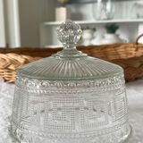 Art deco crystal bell