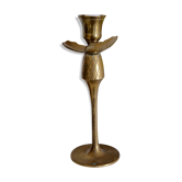 Candle holder "Pineapple" in solid brass