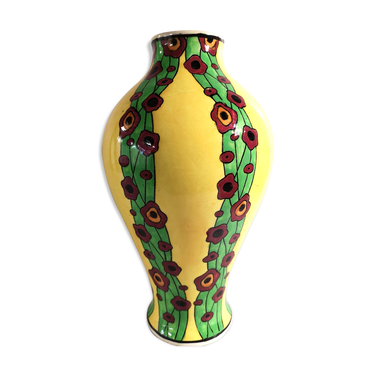 Art deco vase C. Catteau