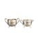 Sugar bowl - silver-plated milk jug