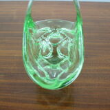 Mid-century glass bowl designed by josef hospodka, 1960's