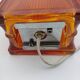 Lampe brique de verre leonardo vintage style feux stop 70 '