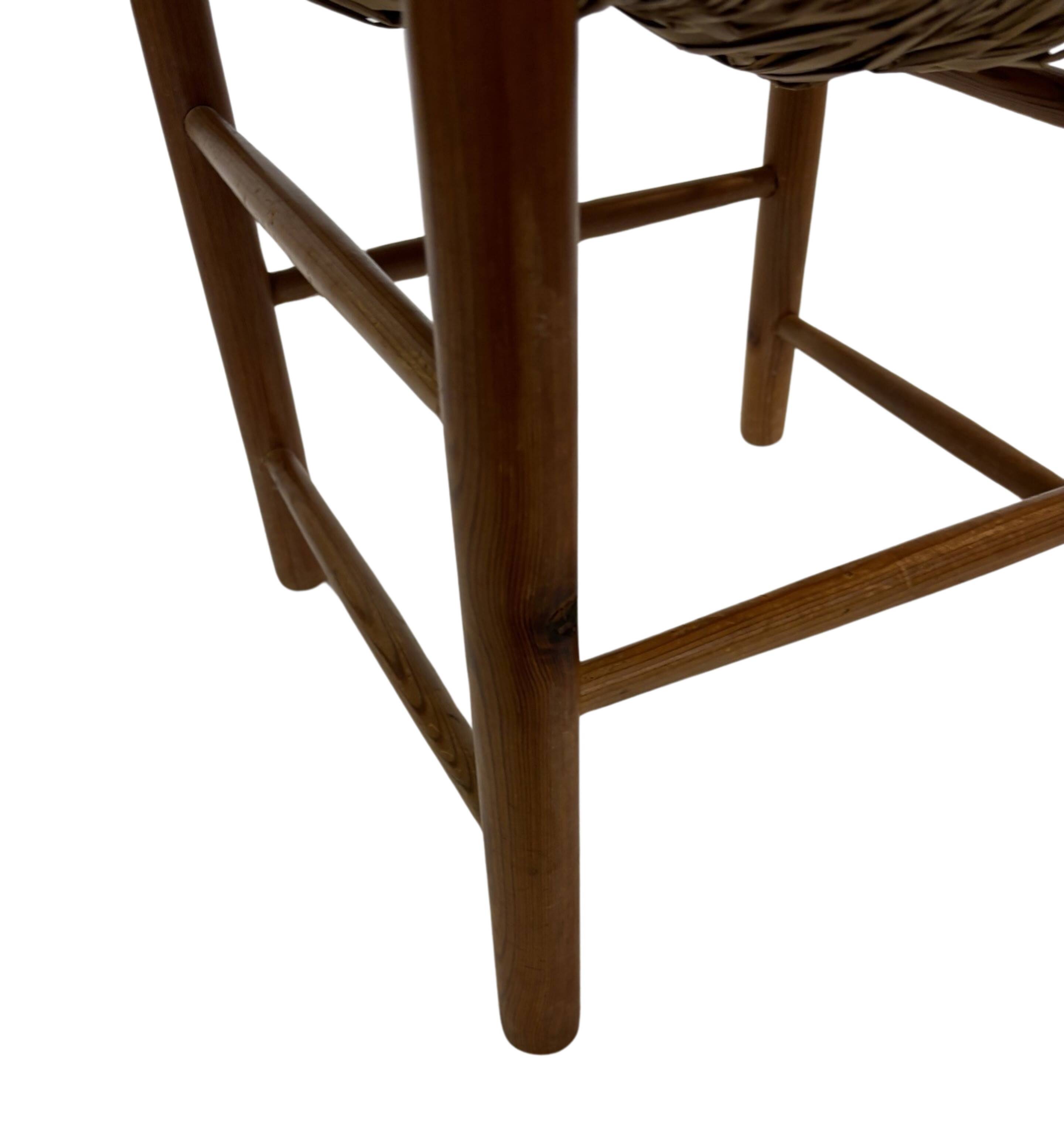 Vintage Dordogne Stool for Robert Sentou, 1970