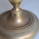 Lampes France 50'S Shabby décoration Pied de lampe en bronze