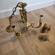 Louis XV style 3-light bronze chandelier