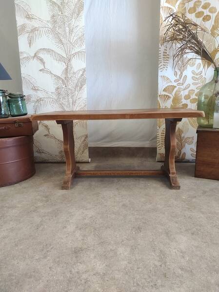 Old converted monastery table