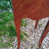 Pair of Louis XV style bedside tables with marble top