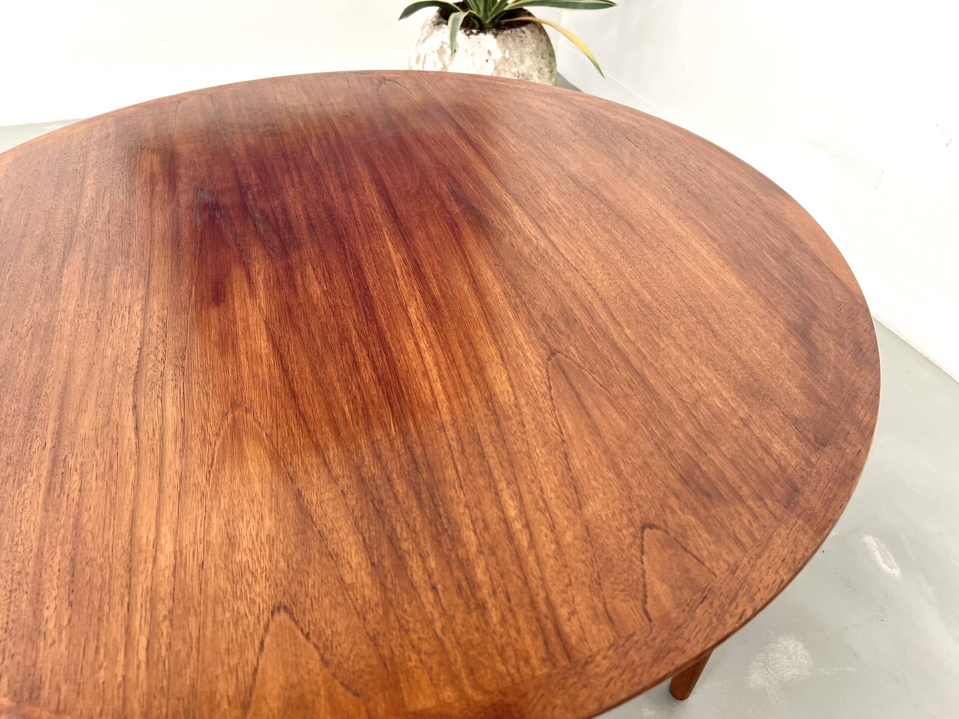 Table basse scandinave par Mobelintarsia, circa 1960