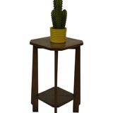 Art Deco plant table side table Oak 1950s