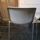 Pair of vintage Wilkhahn chairs, fibreglass shell, aluminium, 1970.