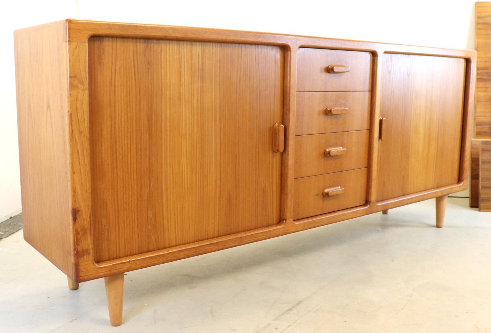 Silkeborg deens teak vintage sideboard 'Bandenitz' | 200 cm