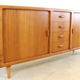 Silkeborg deens teak vintage sideboard 'Bandenitz' | 200 cm