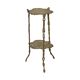 Table d'appoint en laiton de style Art Nouveau