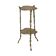 Table d'appoint en laiton de style Art Nouveau