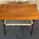 60s 70s teak side table