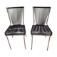 Pair of chairs scoubidou of the years 60