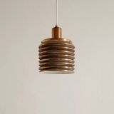 Swedish Mid Century Copper Ceiling Lamp by Hans-Agne Jakobsson, 1950s