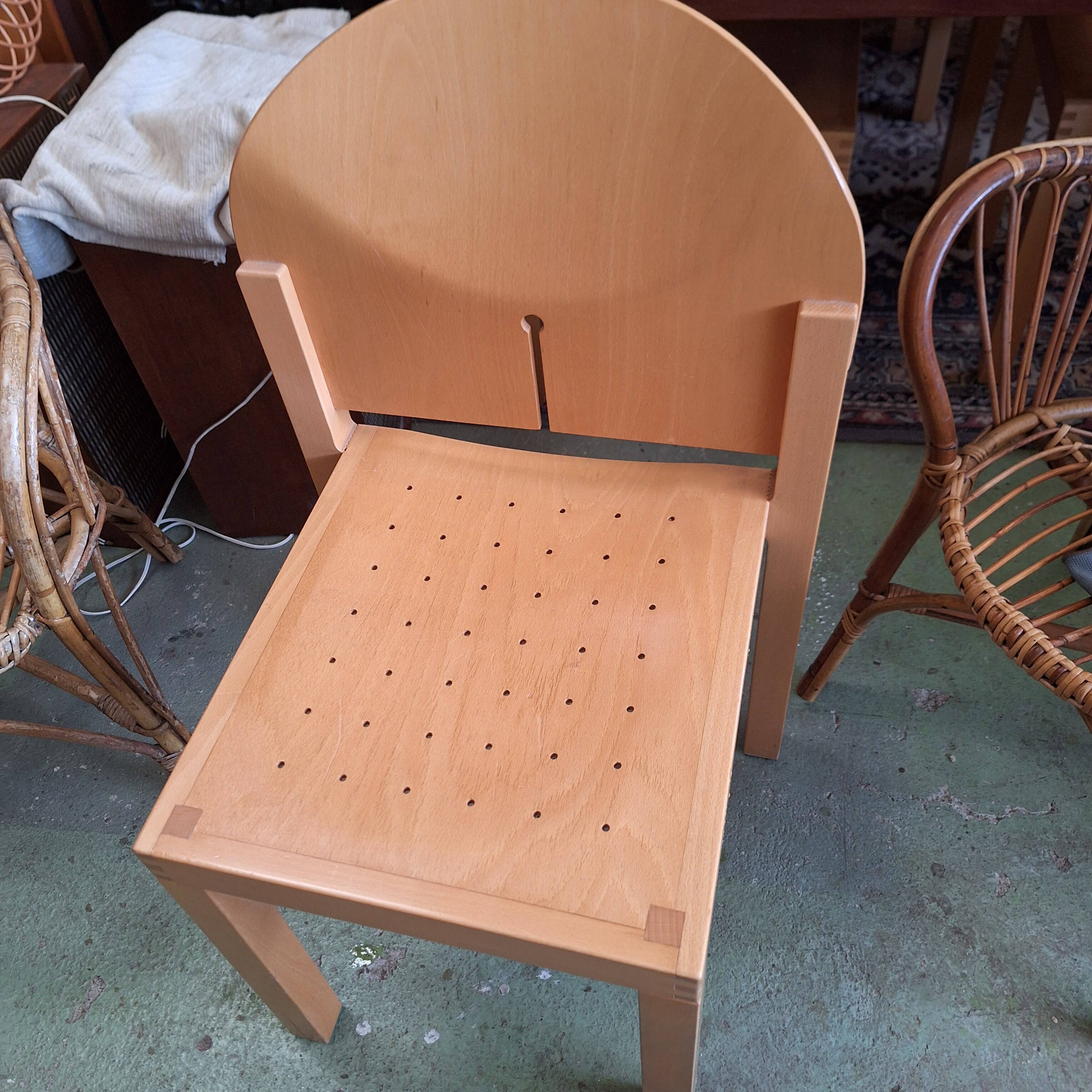 Eclipse Birch Chairs by Brayton International