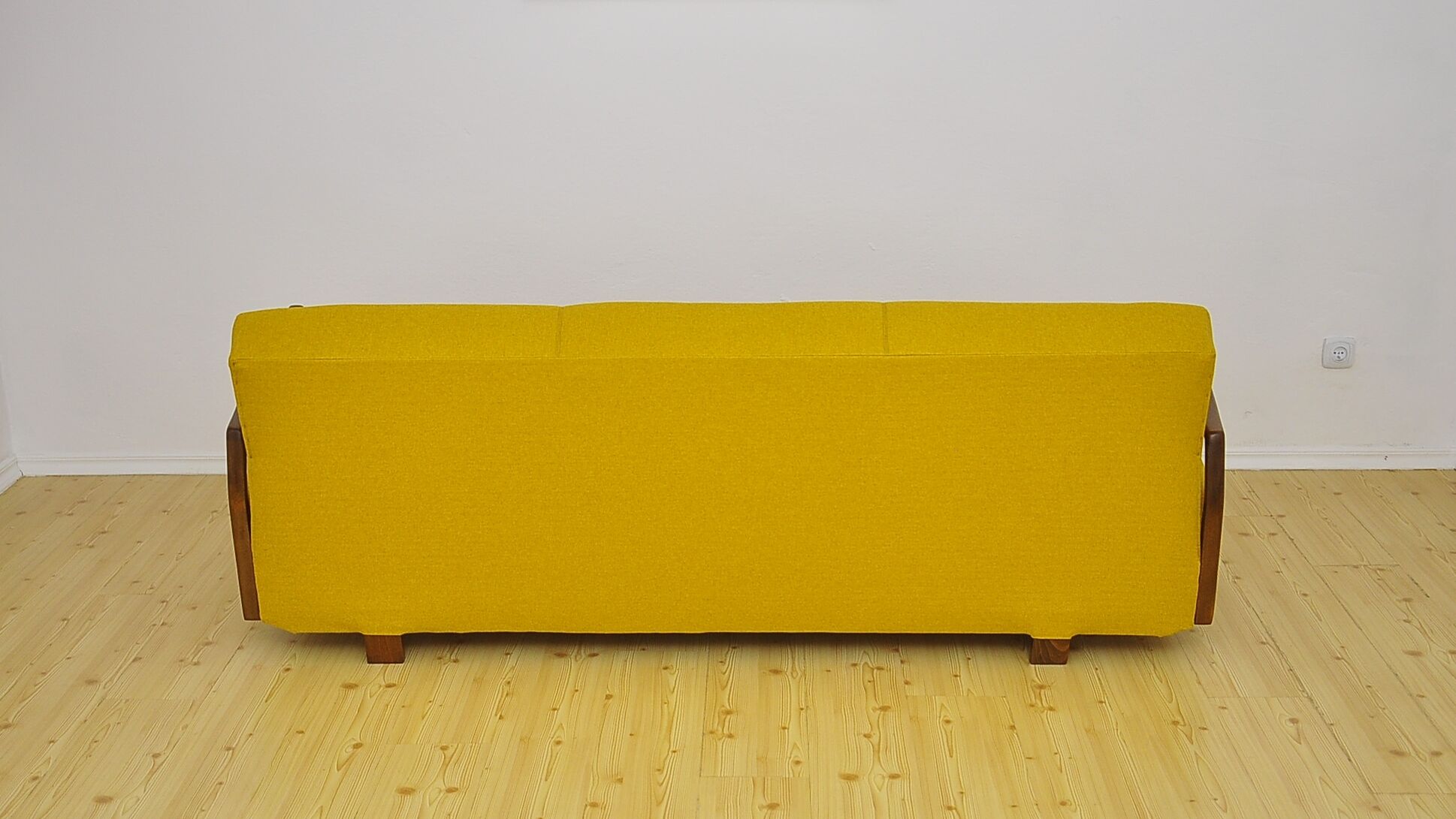 Daybed Sofa with fold-out function, 1950s