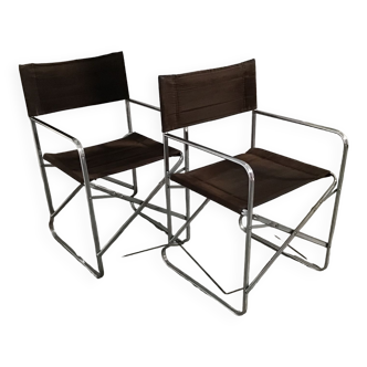 Pair of (camping) chairs vintage from the 60s/70s