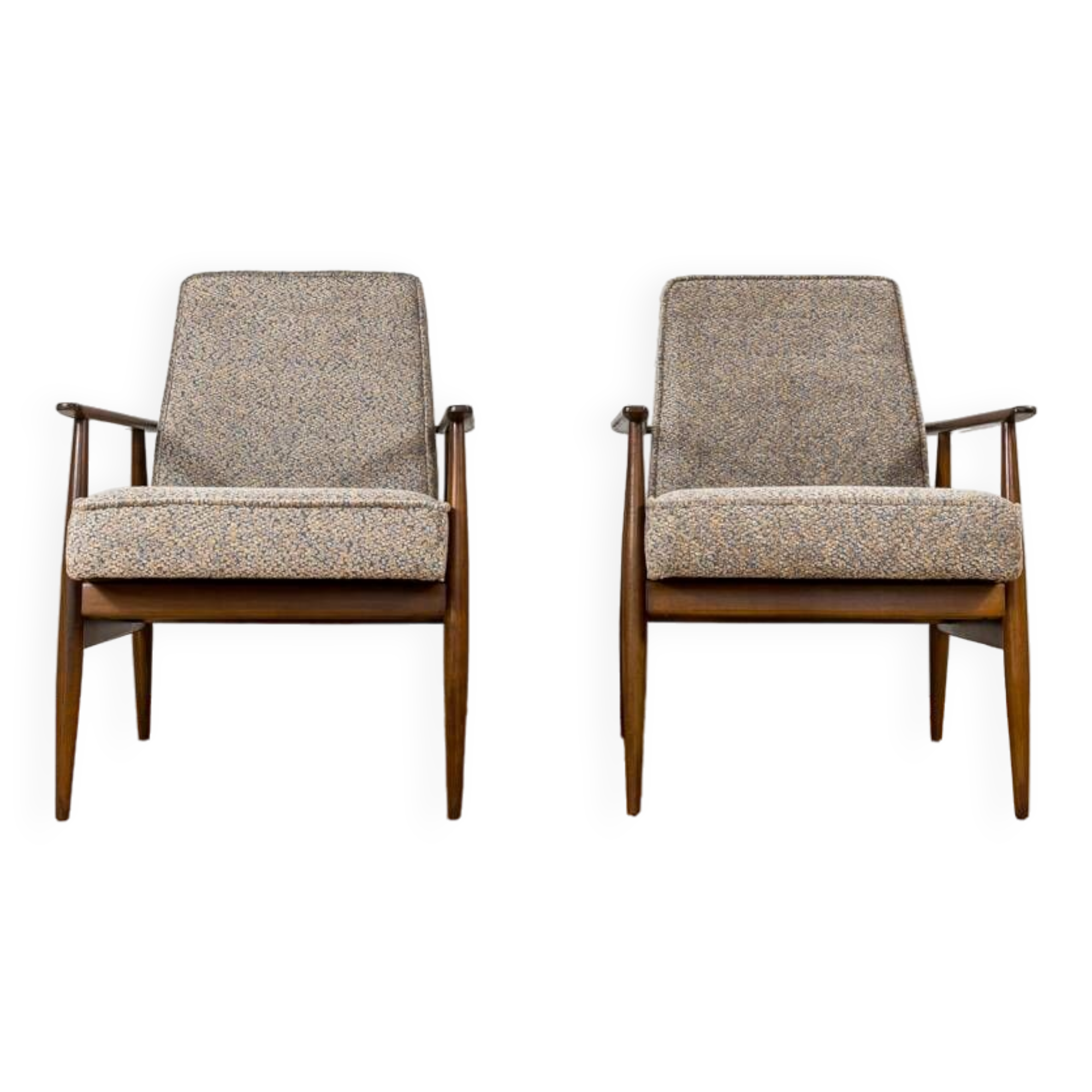 Pair Of Mid Century Armchairs, 1960's