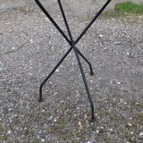 Bistro table 1900 in wrought iron