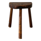 Tabouret ancien bois massif