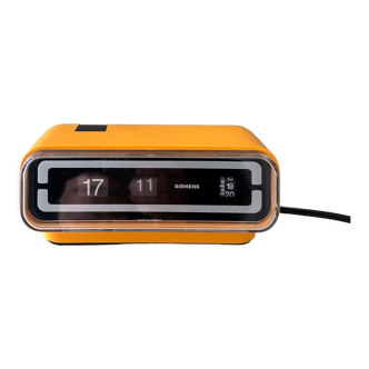 Siemens alarm clock MU 1600 table clock 70's