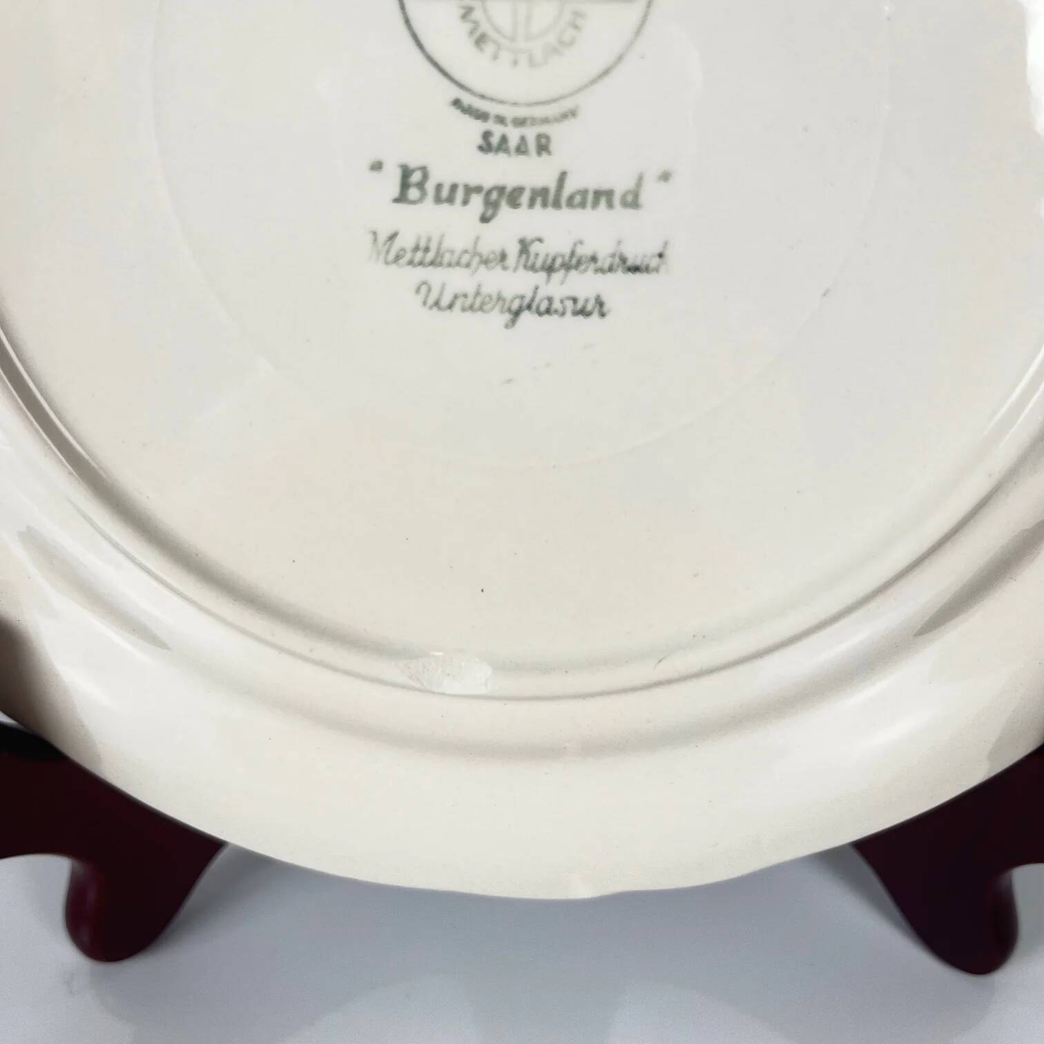 Set de 2 assiettes à dessert Villeroy & Boch "Burgenland", bleu