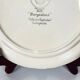 Set of 2 Villeroy & Boch "Burgenland" dessert plates, blue
