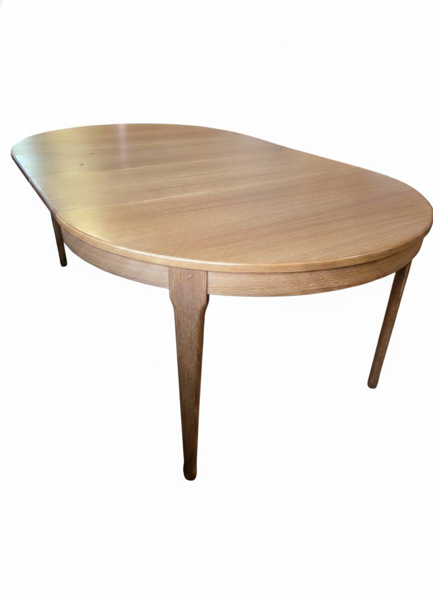 Scandinavian extendable teak table from the 1960s.
