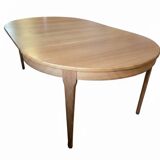 Scandinavian extendable teak table from the 1960s.