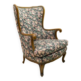 Mid-Century Modern Chippendale Style Walnut Armchair, 1960s