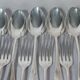 12 spoons & 11 forks Cailar Bayard (Christofle) silver-plated metal D178