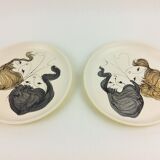 Plates Vallauris Le Brescon 1950