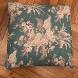 Blue "Indian" square cushion