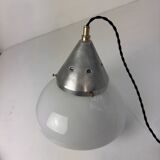 ANTIQUE ART DECO SUSPENSION IN OPALINE