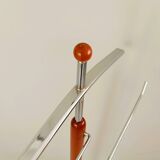 Wooden and metal valet