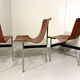 ICF De Padova T-chairs by Katavolos, Kelley and Littell, Italy 1950’s