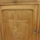 Art Deco sideboard in raw wood.