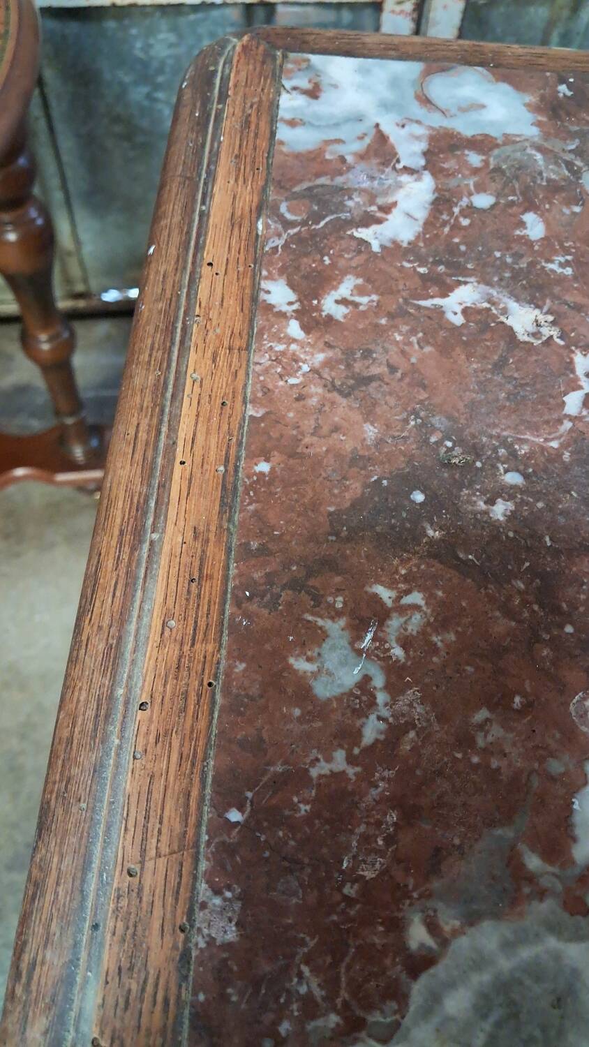 Art nouveau bedside table