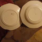 2 antique plates